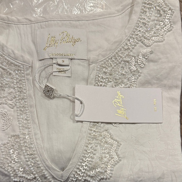 Lilly Pulitzer Linen Maxi Dress - Picture 3 of 4